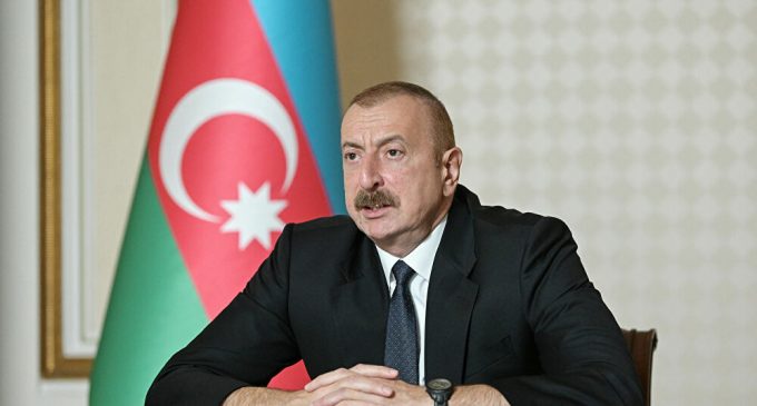 Aliyev: Cebrail kenti işgalden kurtarılmıştır