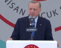 Erdoğan: Çocuklar korkunun pençesinde değil, huzurla uyumalıdır
