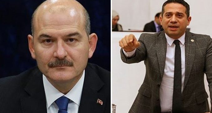 Başsavcılıktan CHP’li Başarır’a “Soylu’yu tehdit ettin” fezlekesi