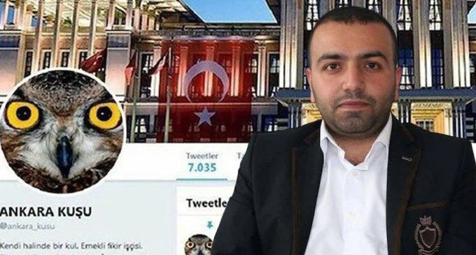 “Ankara Kuşu” adlı Twitter hesabının kullanıcısı Oktay Yaşar gözaltına alındı