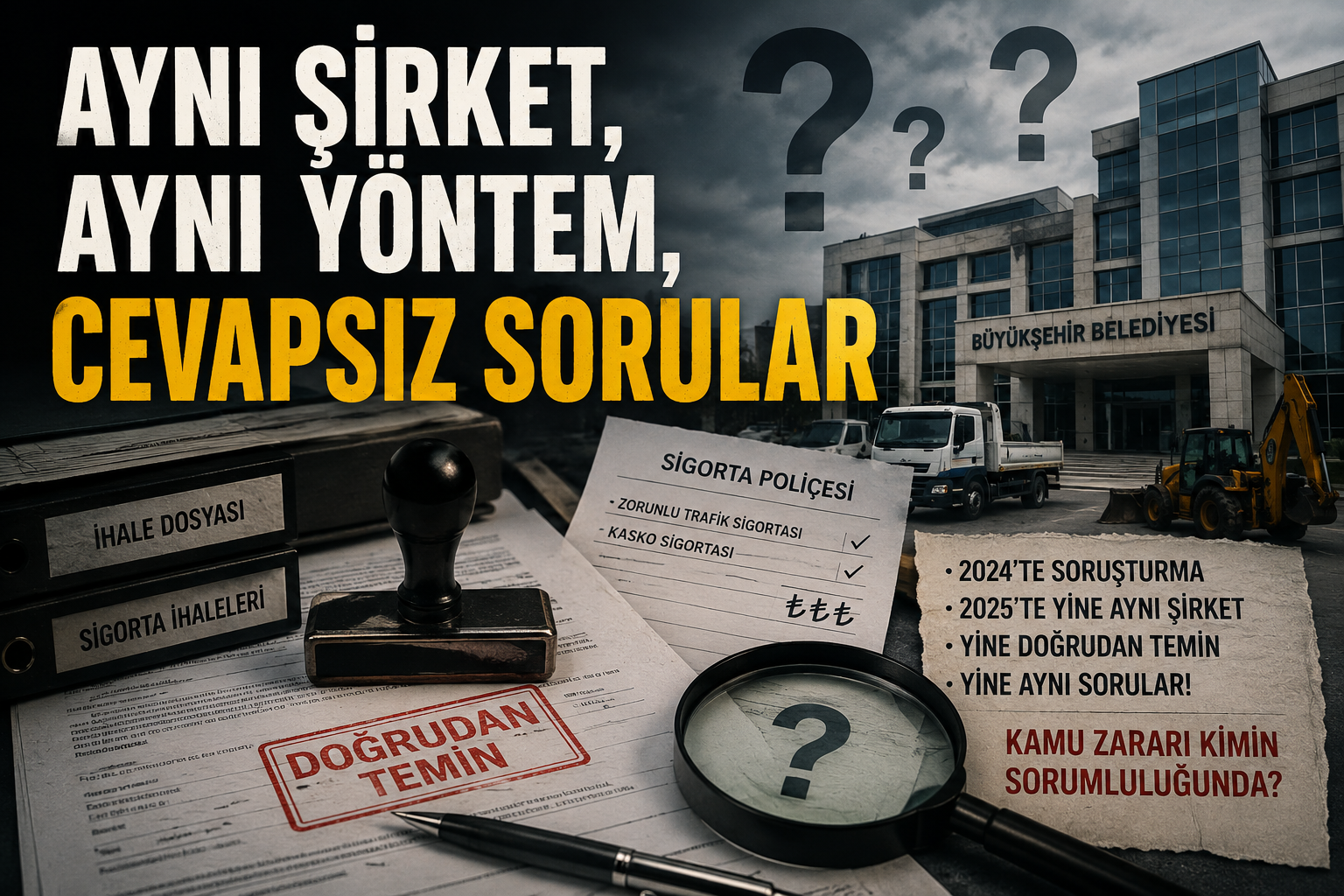 Aynı şirket, aynı yöntem, cevapsız sorular