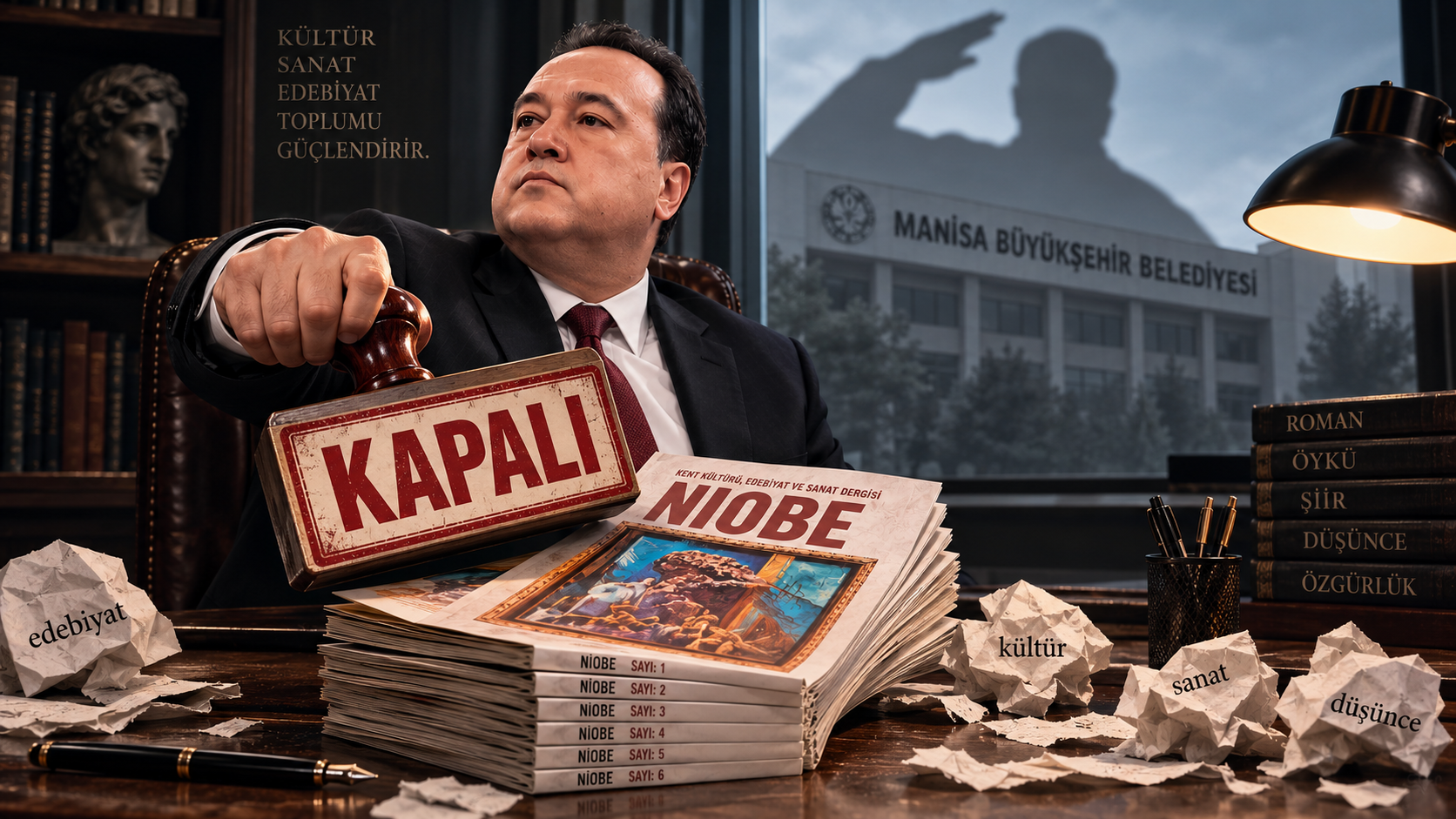 Bir edebiyat dergisi nasıl kapatılır?