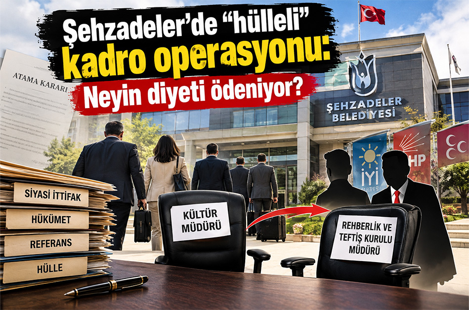 Şehzadeler’de “hülleli” kadro operasyonu: Neyin diyeti ödeniyor?